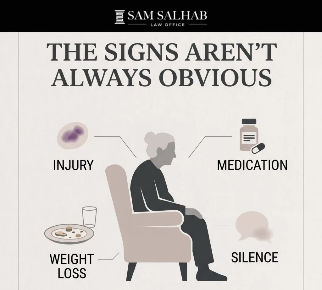 The signs aren't always obvious