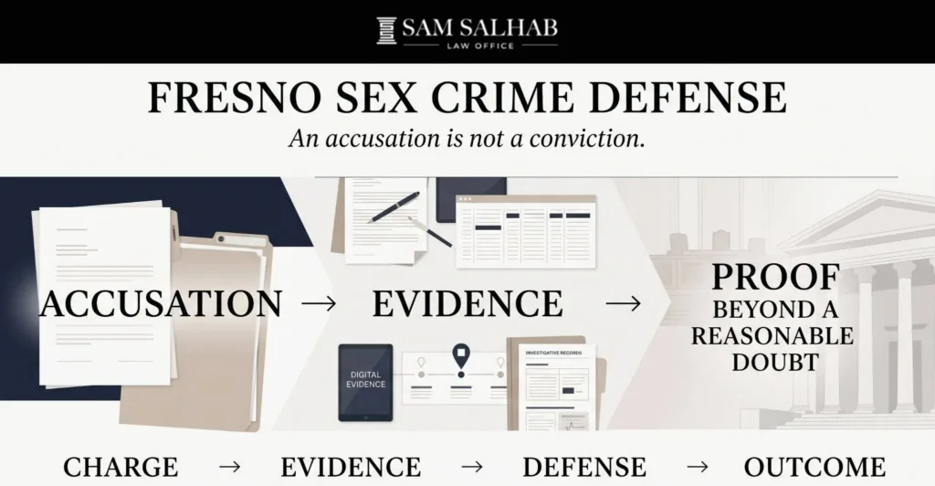 Fresno Sex Crime Defense - An accusation is not a conviction
